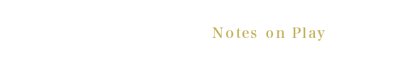 プレー上の注意